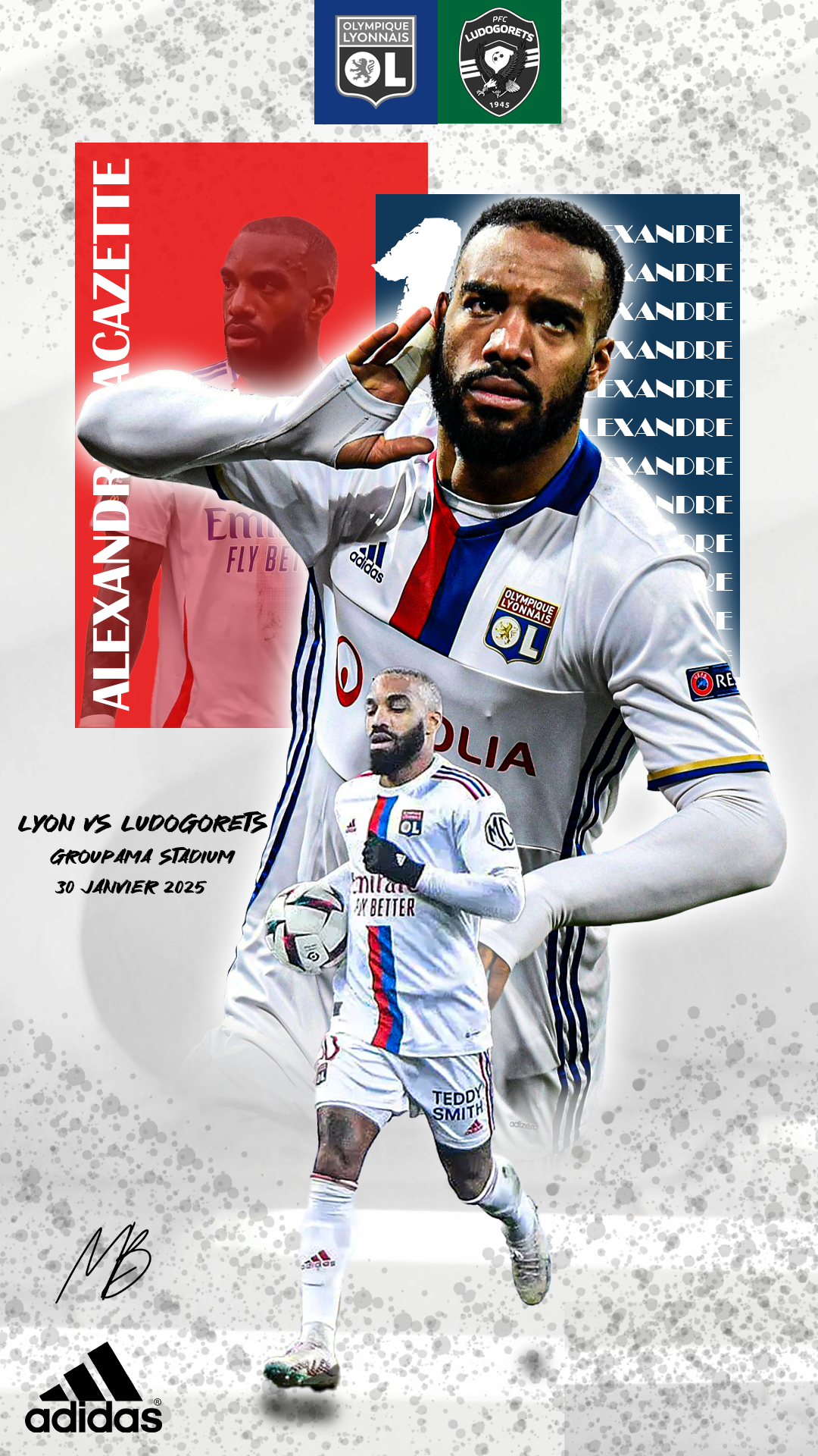 Affiche Alexandre Lacazette